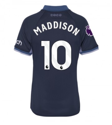 Tottenham Hotspur James Maddison #10 Segunda Equipación Mujer 2023-24 Manga Corta